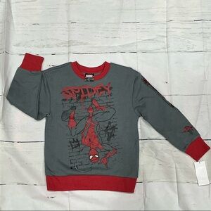 Marvel Spidey Gray and Red Kids' Sweatshirt